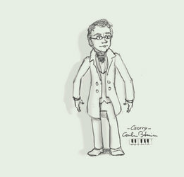 - Czerny cartoon - by CeciliaBohemien