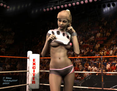 Romy, the ring announcer