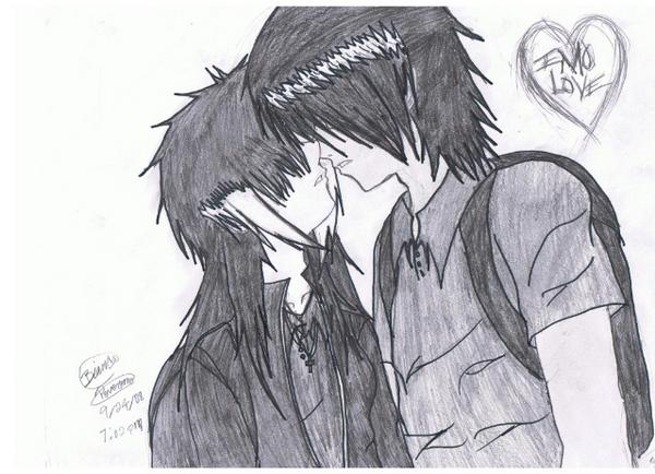 Emo Love Drawings Simple Hasshe.Com.