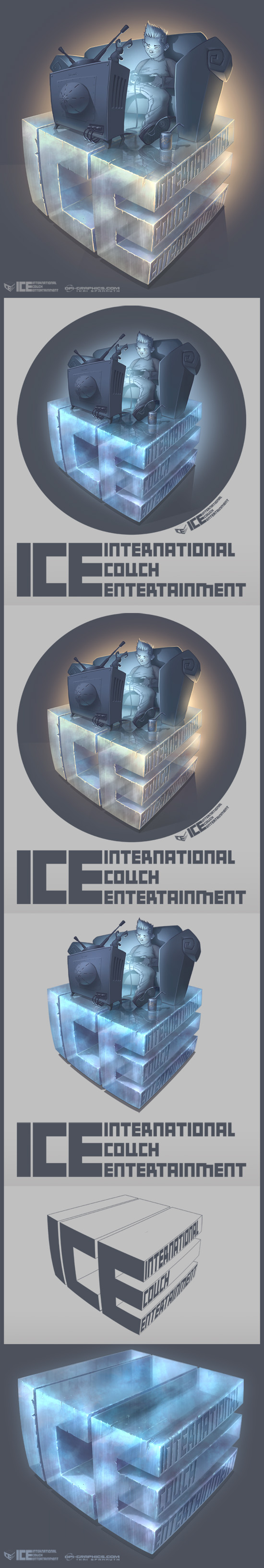 ICE Logo - variant versions