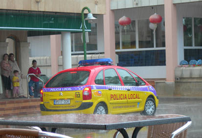 Mallorca police car