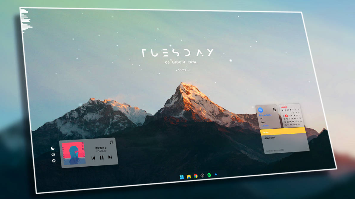 Desktop Without Gui Minimalistic Desktop by Cybernetvork on DeviantArt