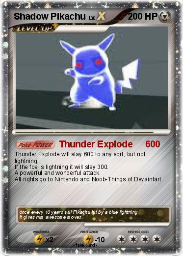 pokemon cards shadow pikachu Shadow Pikachu! :D : r/PokemonTCG