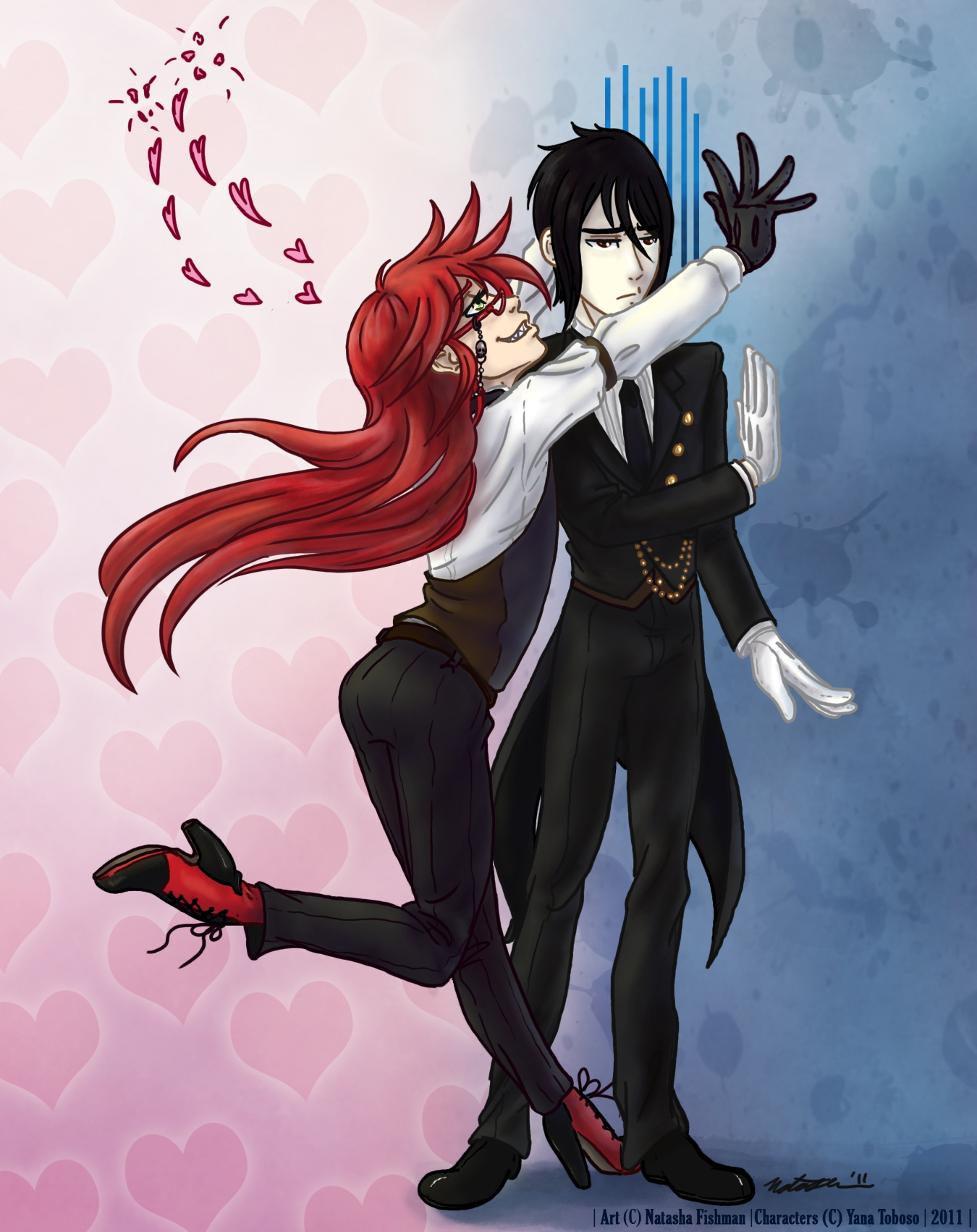 Grell X Sebas-chan lolz