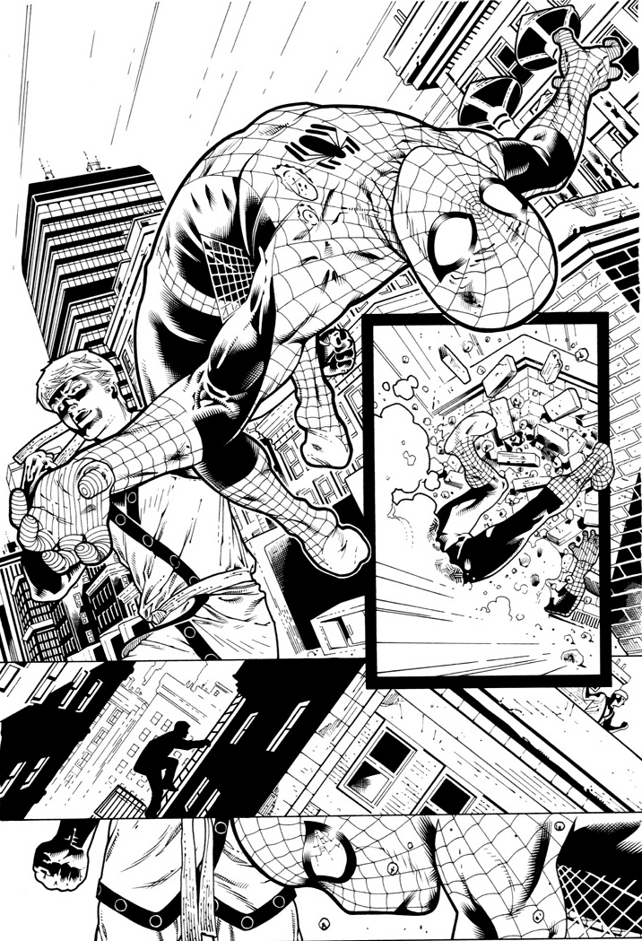 Shadowland Spider man page 17