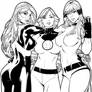 3 Marvel girls - last part