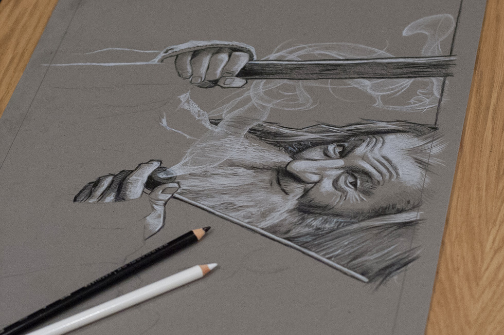 The Hobbit - Pencil Study