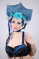 STOCK Blue Bellydancer II