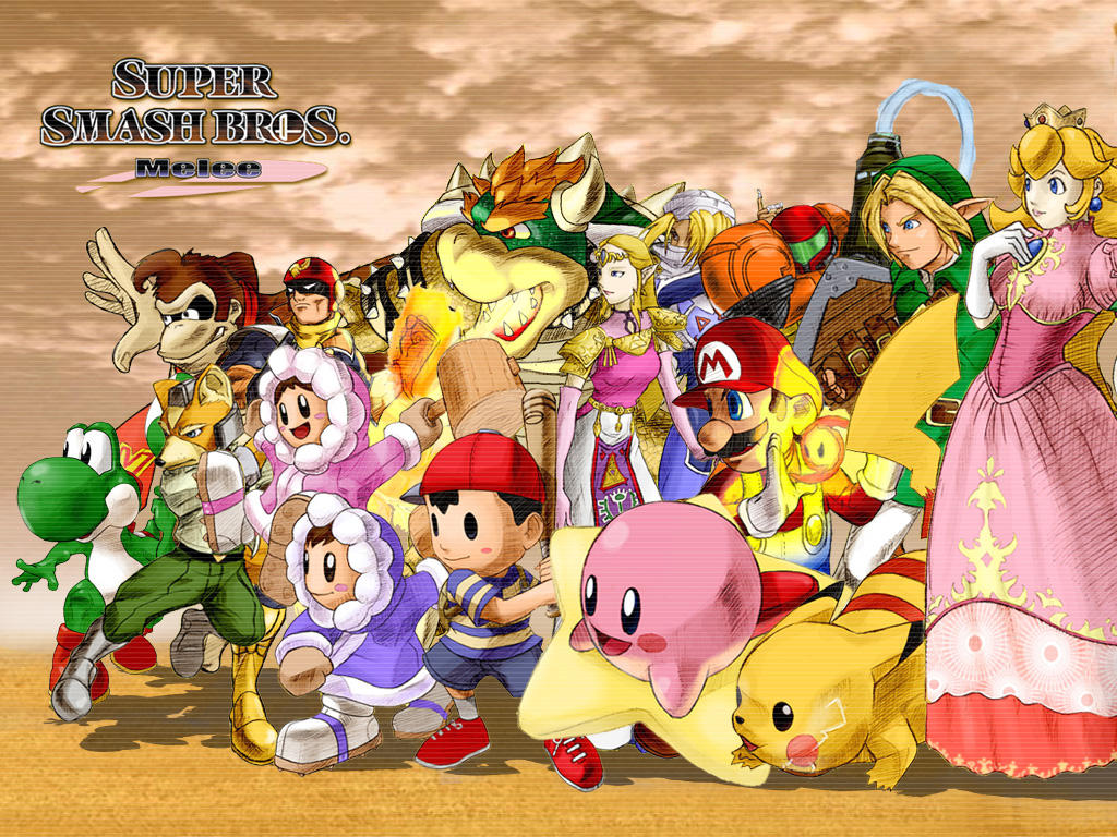 Super Smash Bros Melee By Angelsilvestre On Deviantart