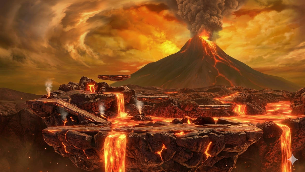Dead Volcano Rim Volcanic Rim (Super Smash Bros. Ultimate) by ShadowDeadpool100 on ...