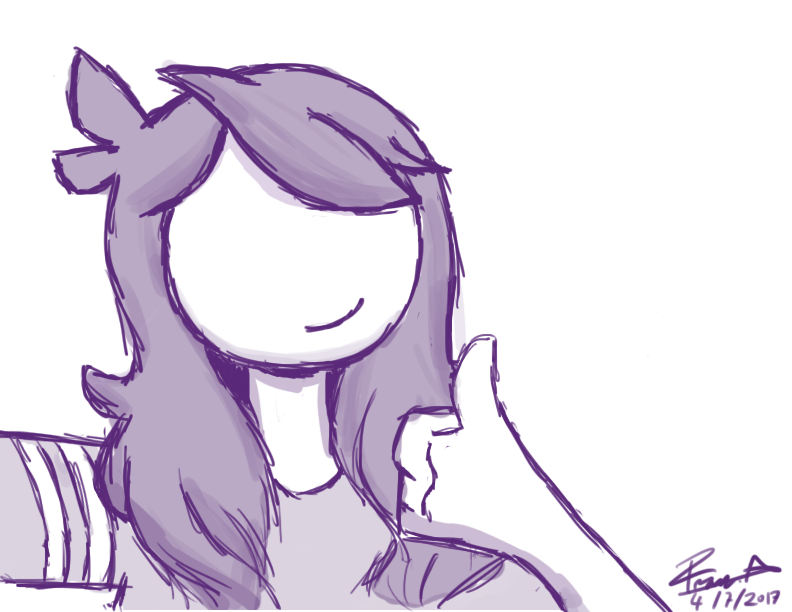 Jaiden Animations face reveal fan art :D