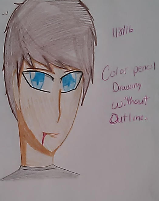 Color pencil drawing without Outline. by JennyMarionette on DeviantArt