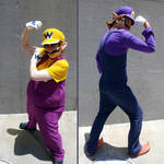 Wario and Waluigi cosplay by Viveeh