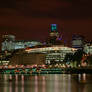 City of London at night