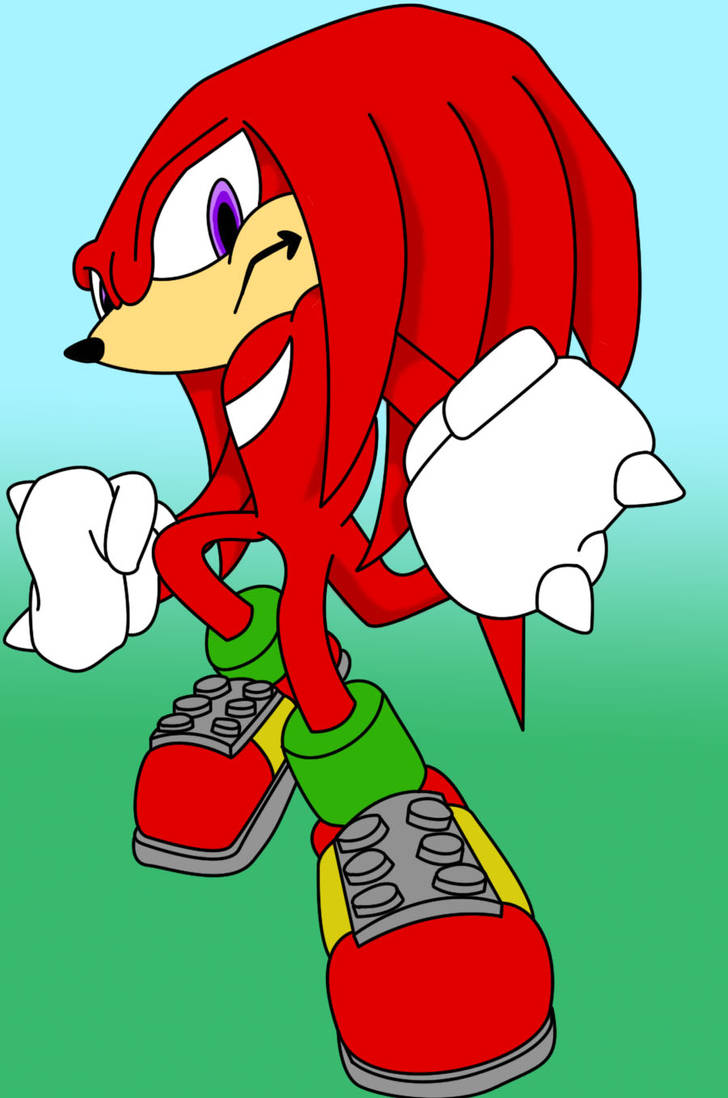 Knuckles 1 by BlueYusei on DeviantArt