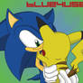 Sonic and Pikachu