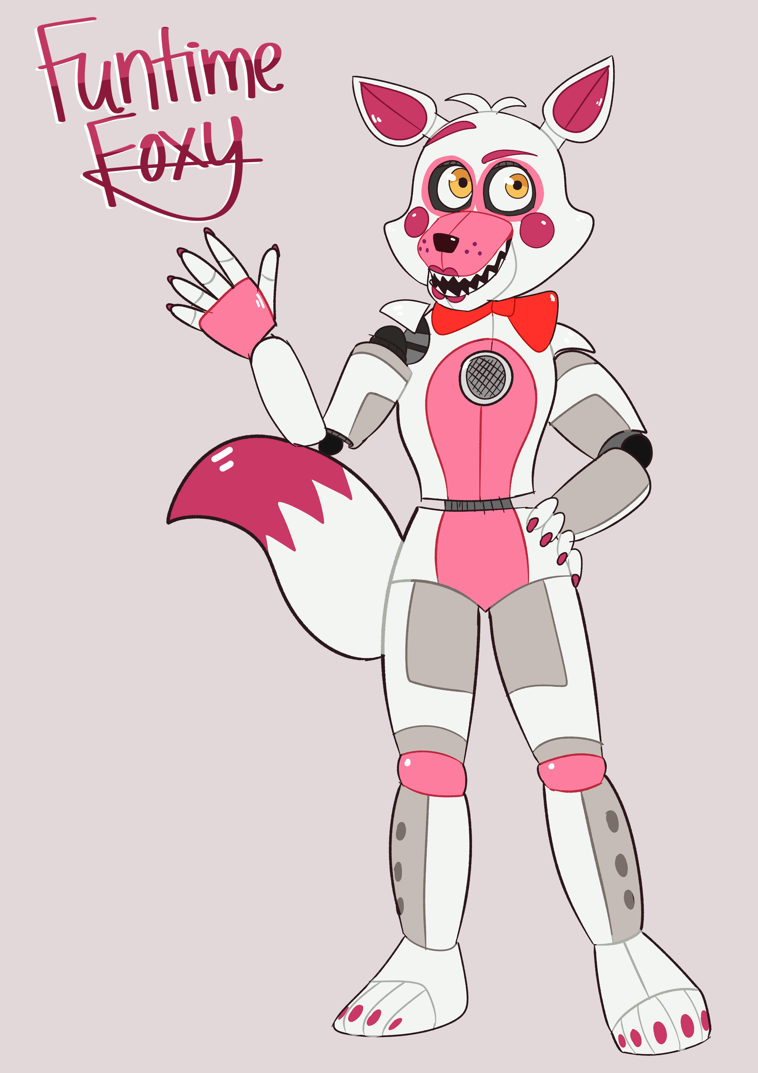Funtime Foxy Design Funtime Foxy! by Vonii2342 on DeviantArt