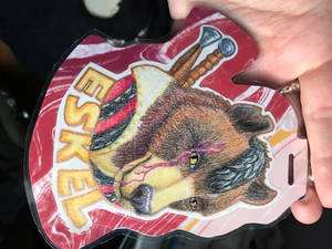 Eskel - portrait badge