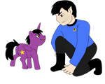 Spock and Baby! Stardust by MLP-HeartSong-FiM