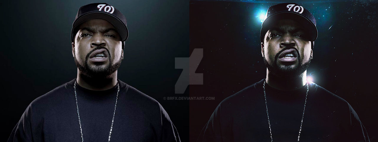 Ice Cube Photo manipulation