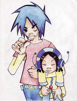 Gorillaz_2-D_and_Noodle