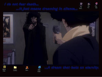 My Cowboy Bebop Desktop