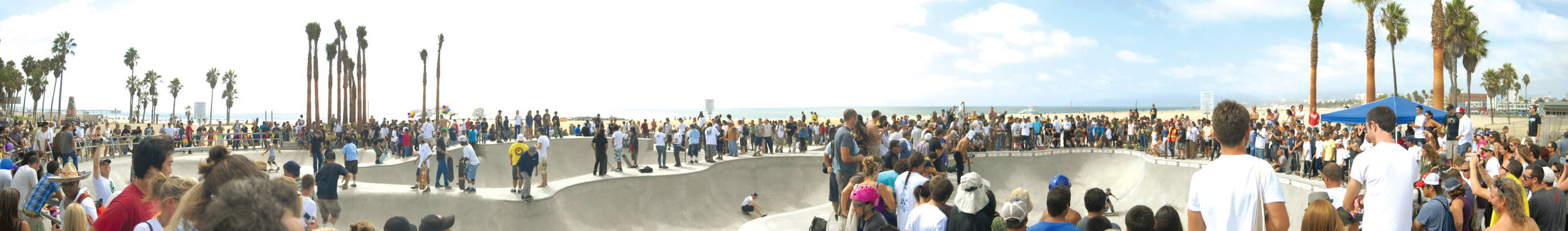 Venice Skate Park Opening Day