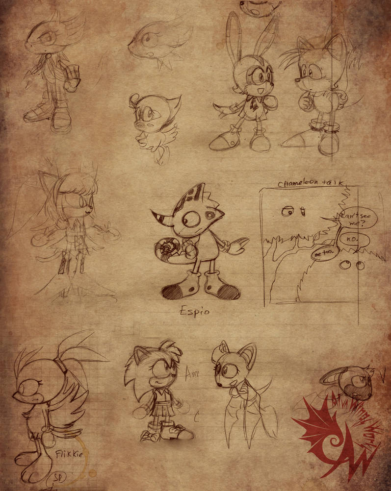 Classic Deviantart Sonic Fanart -- Classic Style Ideas by AW-Workshop on DeviantArt