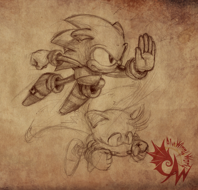 Classic Deviantart Classic Sonic Fanart by AW-Workshop on DeviantArt