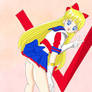 Sailor V Strikes A Pose!