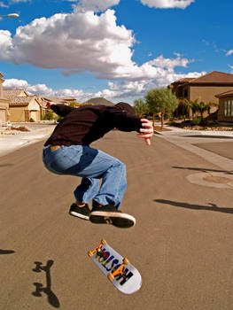 skateboarding