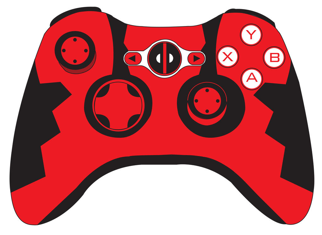 Deadpool Xbox Controller by mexicoknight on DeviantArt