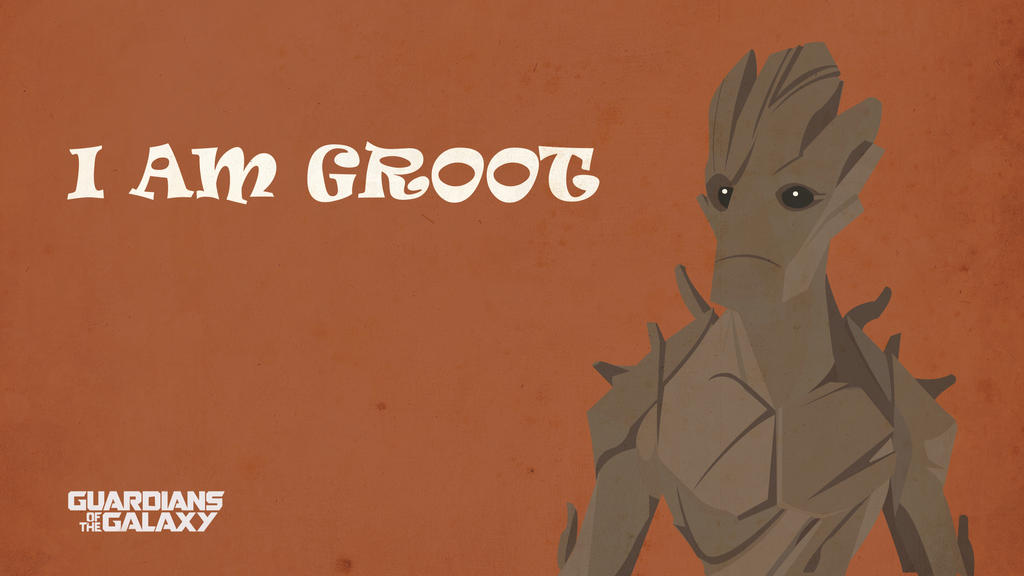 I am Groot Wallpaper 1366 X 768 by mexicoknight on DeviantArt