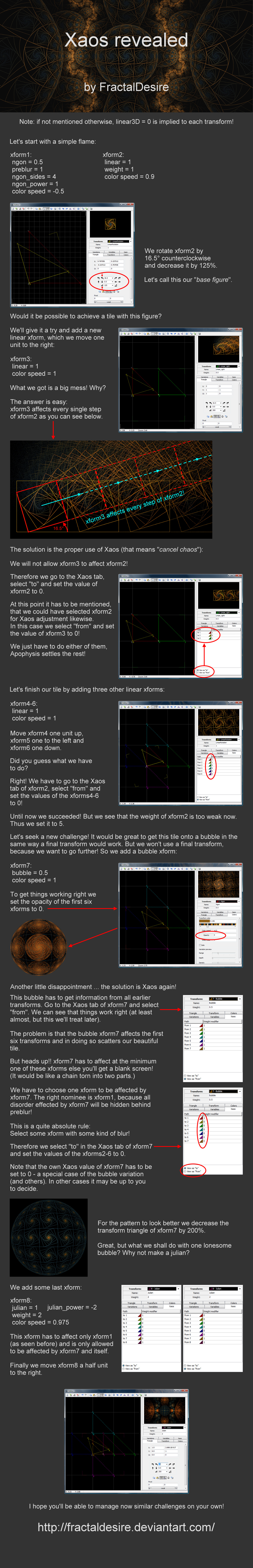 Tutorial - Xaos revealed