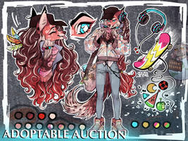SALE [OPEN] SKATER GIRL ADOPTABLE AUCTION by whollysensei