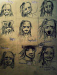 jack sparrow expressions by TheRealSexyKate