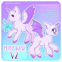 P2U - Pony Base for Photoshop/Procreate by Res0nare