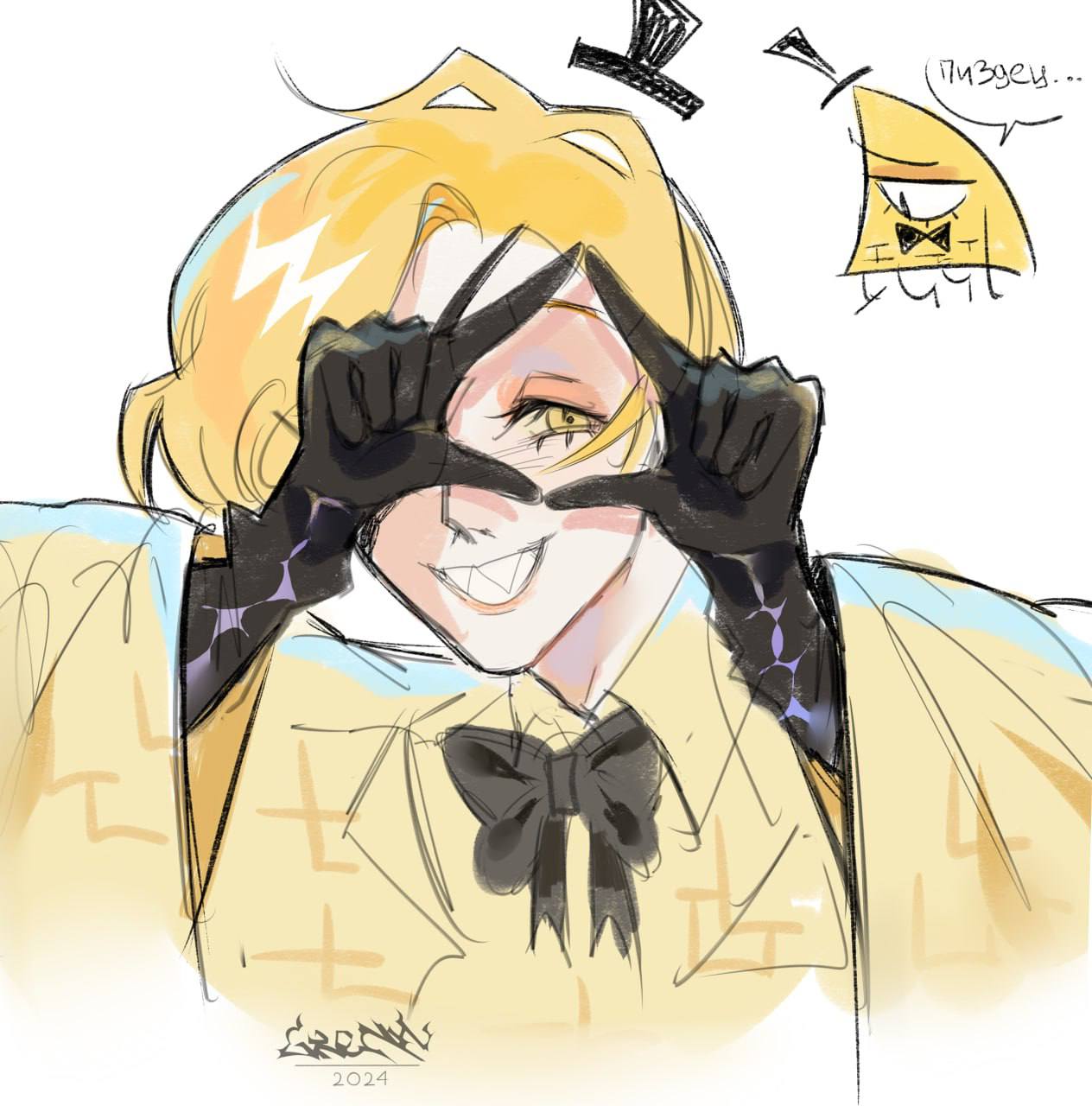 Bill Cipher by grennya on DeviantArt