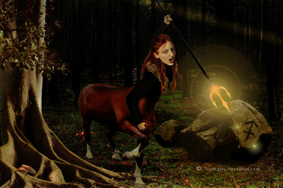 Sagittarius - The Protector by Squitopus Sagittarius - The Protector by Squitopus