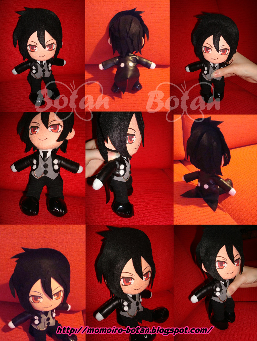 chibi Sebastian plush version