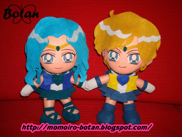 Neptune and Uranus plush ver.