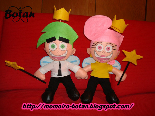 Wanda and Cosmo plush version