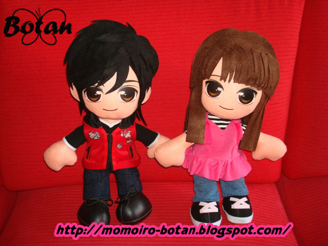 Takeru and Mako plush version