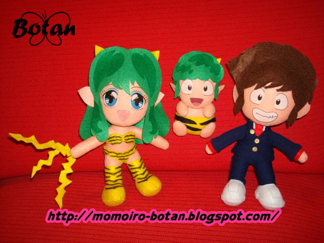 chibi Lamu' Ataru and Ten plush version