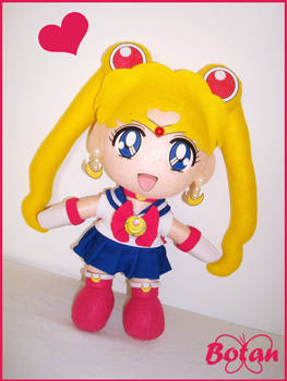 chibi Sailor Moon plushie!