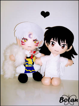 Sesshomaru and Rin plushie!