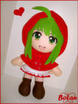 Gumi plushie! by Momoiro-Botan