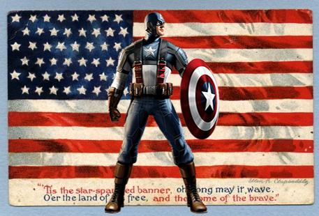 cap and the flag