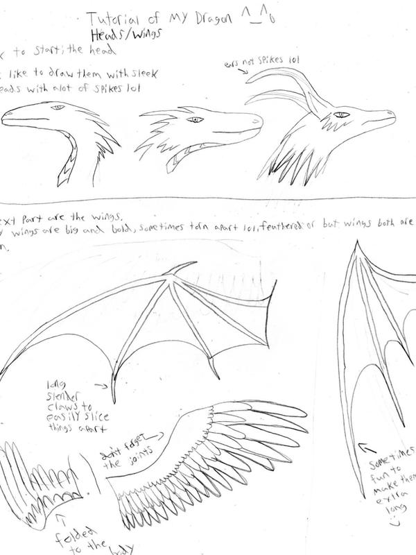 Dragon Head and Wing tutorial