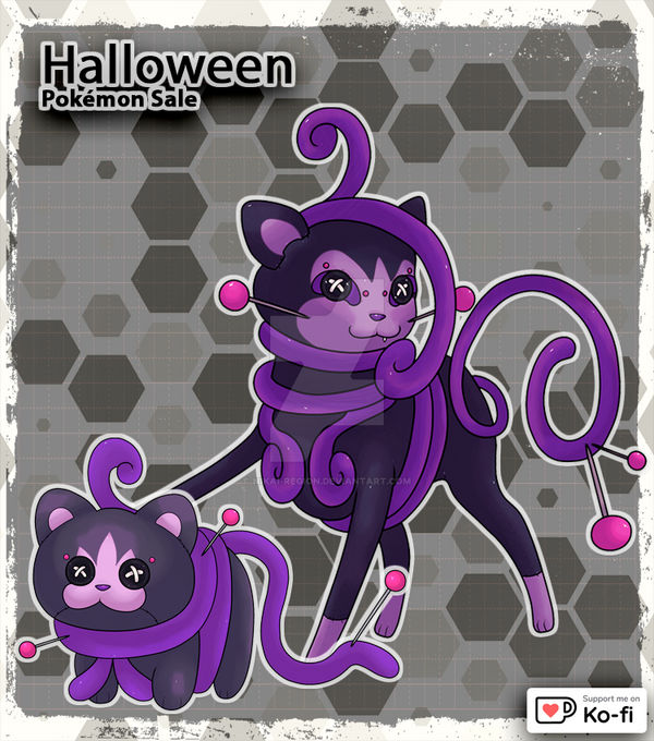 Halloween Pokemon - Voodoo Cat Auction - SOLD OUT by Nikai-Region on ...